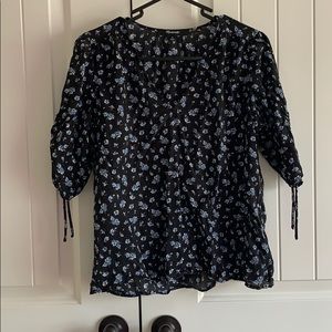 Madewell 100% silk shirt